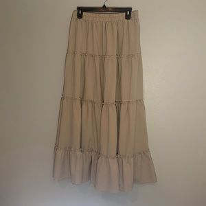 Blu pepper maxi skirt